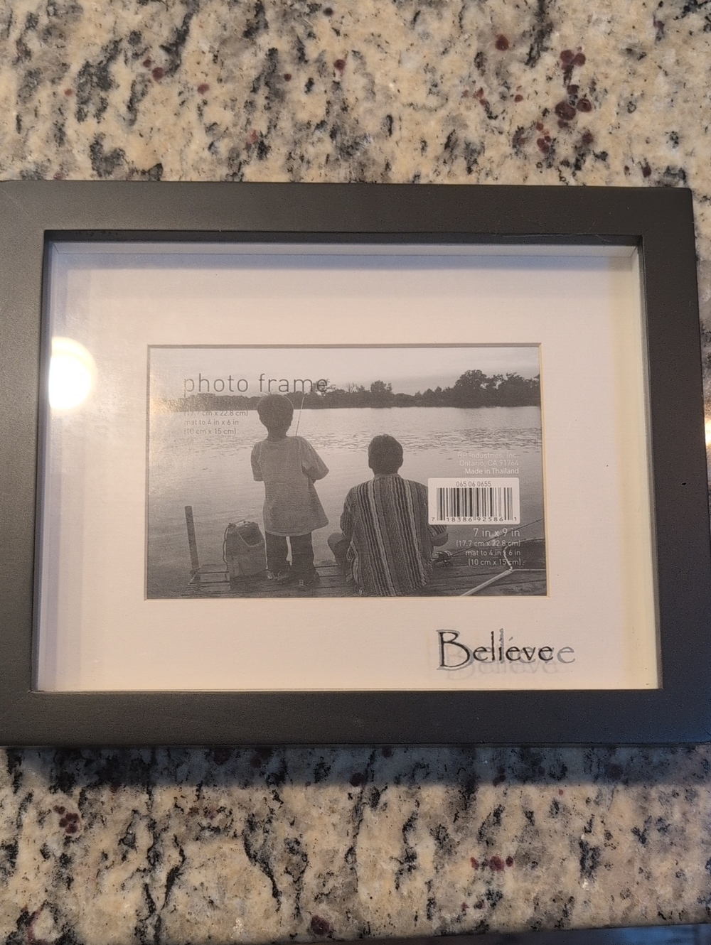 Believe Black Photo Frame - Home Wall Decor